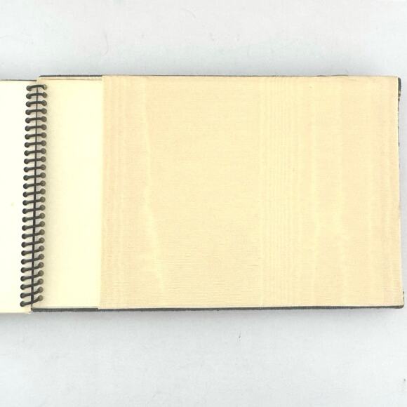 Tapestry Spiral Bound 24 Page Guest Book Rich Floral Padded Vintage Style - Picture 7 of 8